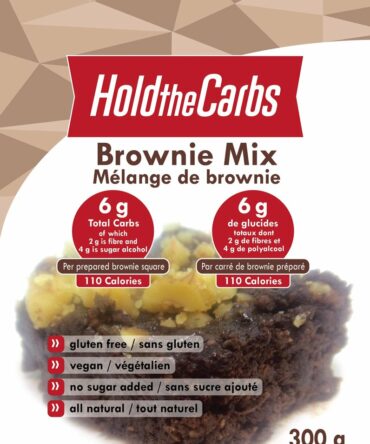 HOLD THE CARBS MÉLANGE A BROWNIES 300 GRAMMES
