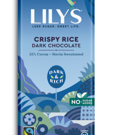 LILY'S CHOCOLAT NOIR RIZ CROUSTILLANT