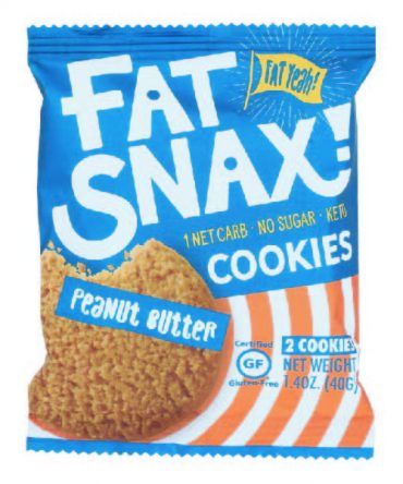 FAT SNAX COOKIES PEANUT BUTTER