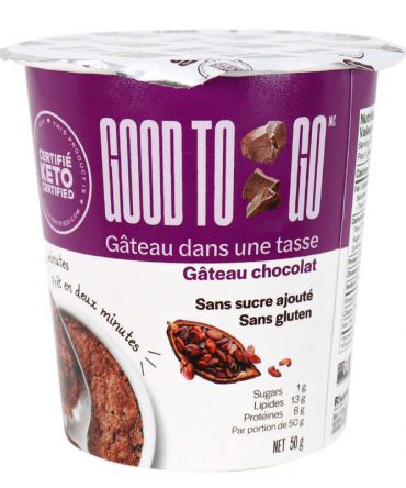 GOOD TO GO CAKE IN A CUP CHOCOLAT 50G