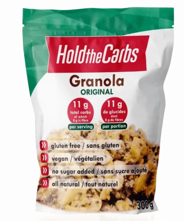 HOLD THE CARBS GRANOLA ORG