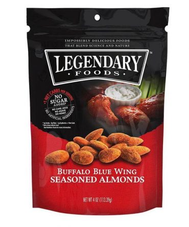 LEGENDERAY FOODS BUFFALO WING FLAVORED ALMONDS 113G
