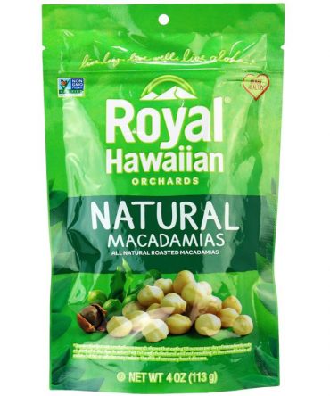 ROYAL HAWAIIAN NATURALS MACADAMIAS 113G