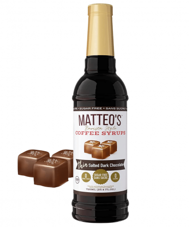 MATTEO'S SALTED DARK CHOCOLATE