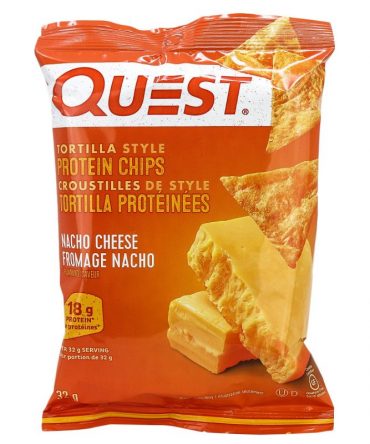QUEST CHIPS NACHO CHEESE